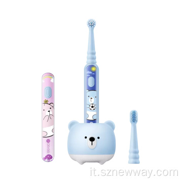 DR BEI Smart Children Bambini bambini Spazzolino da denti elettrico